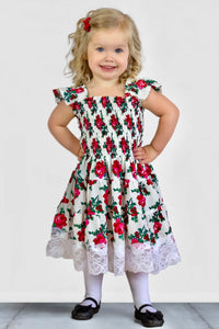 Iwonka Girls' White Dress