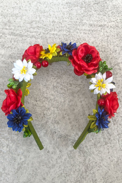 Multicolor Folk Headband
