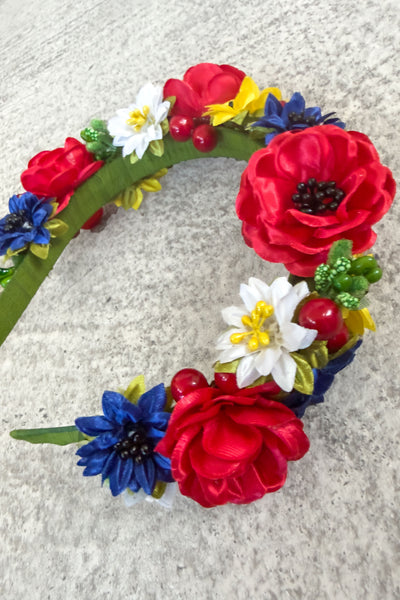 Multicolor Folk Headband