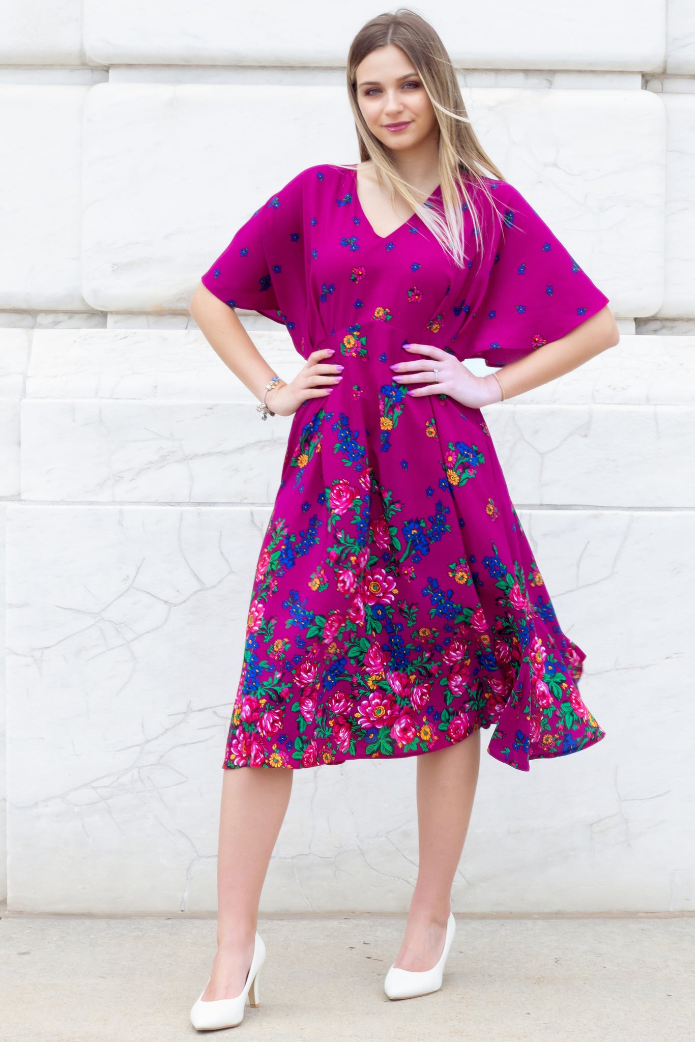 Stella Purple Midi Dress – Recultured Designs Stella Purple Midi Dress – Recultured Designs