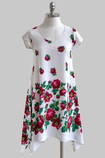 Hania White Folk Tunic