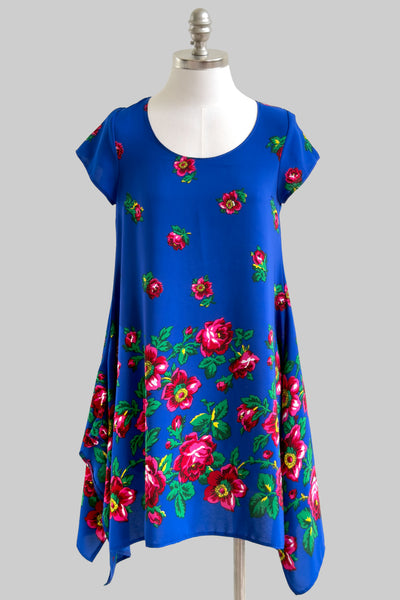 Hania Blue Folk Tunic