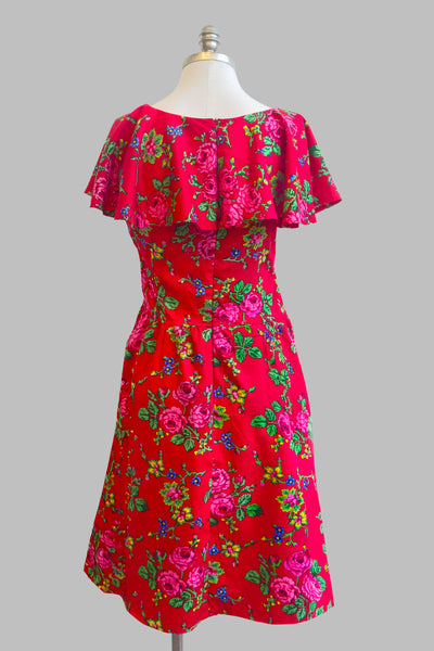 Justyna Kraków Red Cotton Dress