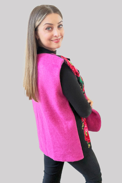 Vintage Slavic Scarf Vest