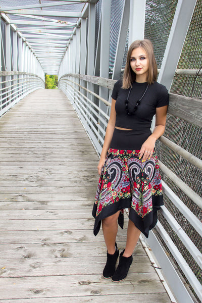 Lidia Slavic Folk Skirt